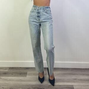 Blue Jeans with Rhinestones